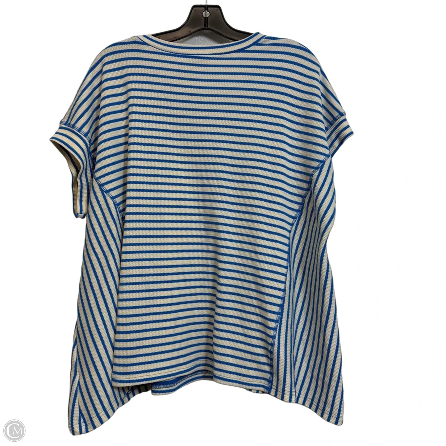 Top Sleeveless By Bibi In Striped Pattern, Size: M