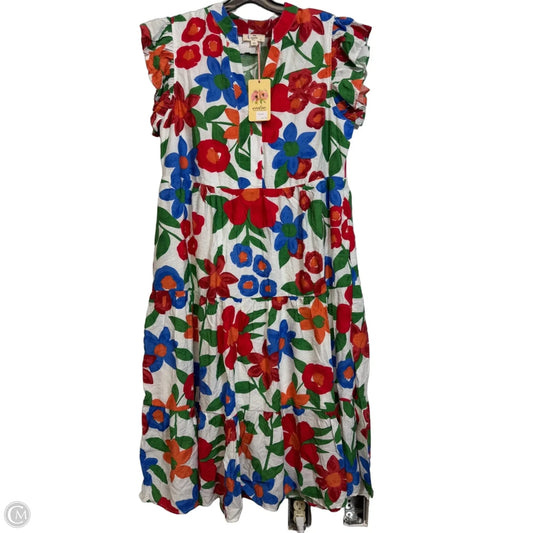 Dress Casual Maxi By Entro In Multi-colored, Size: L