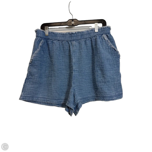 Shorts By Aerie In Blue, Size: Xl