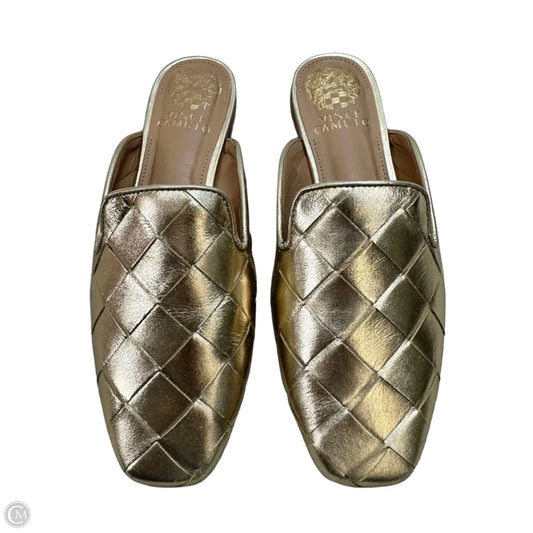 Shoes Flats By Vince Camuto In Gold, Size: 6