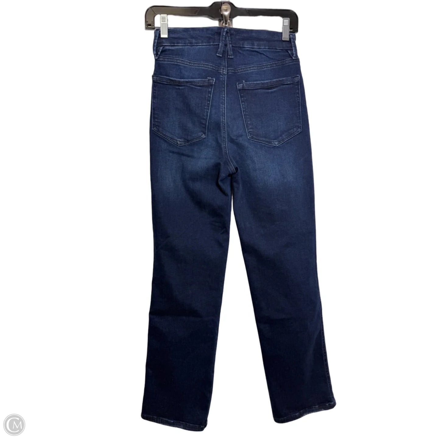 Jeans Straight By Good American In Blue Denim, Size: 0