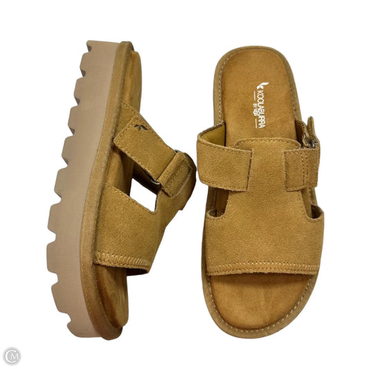 Sandals Flats By Koolaburra By Ugg In Tan, Size: 7