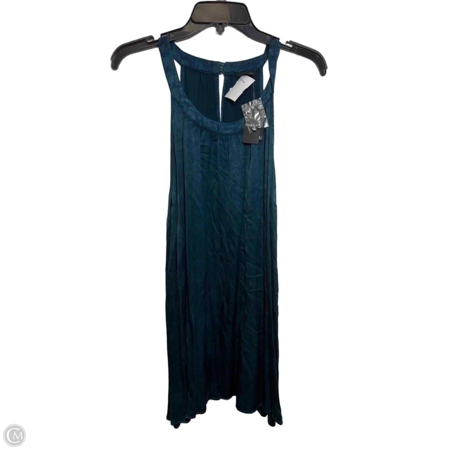 Top Sleeveless By Torrid In Teal, Size: 2x