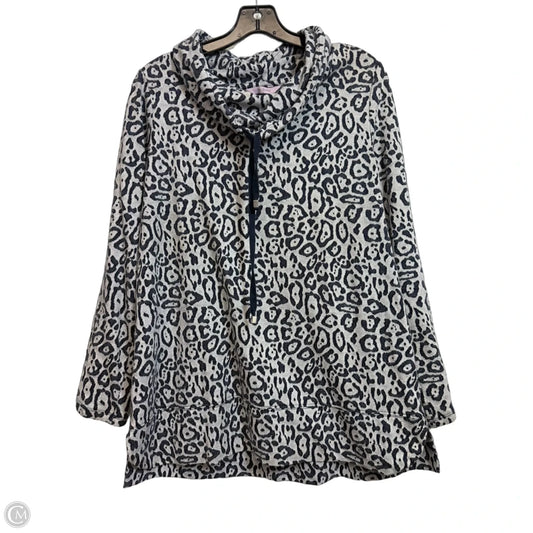 Top Long Sleeve By Any Body In Animal Print, Size: M