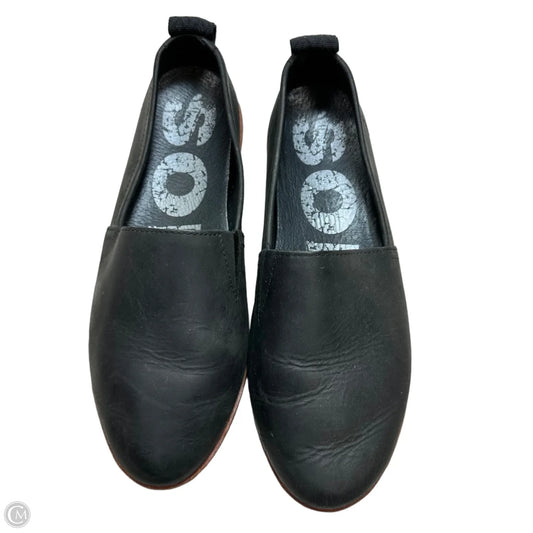 Shoes Flats By Sorel In Black, Size: 7