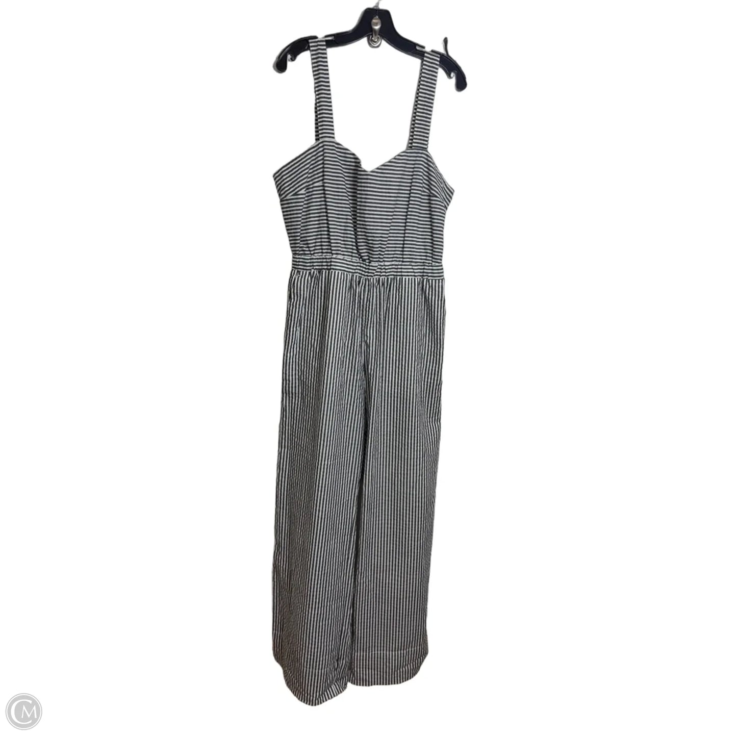 Jumpsuit By H&m In Striped Pattern, Size: 18