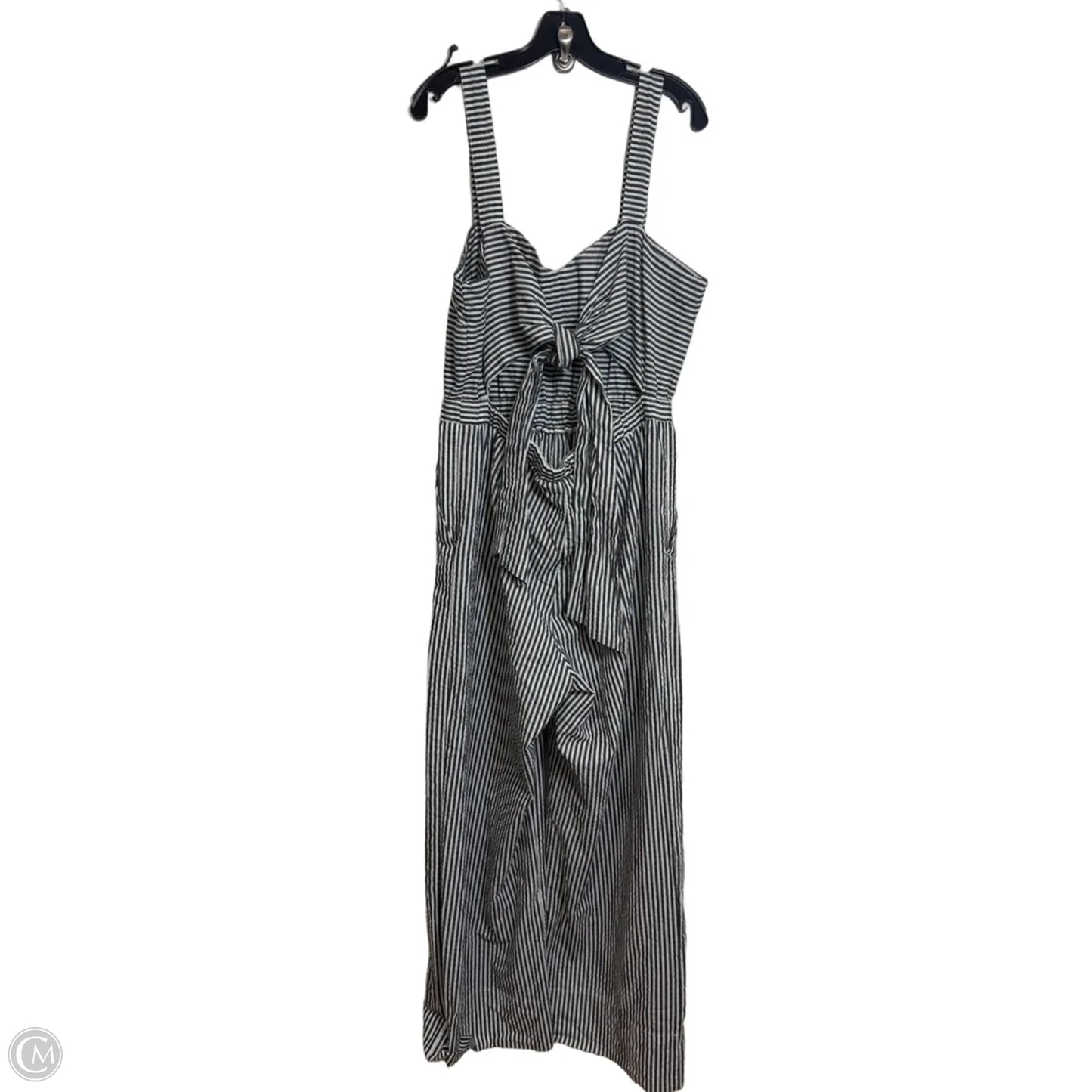 Jumpsuit By H&m In Striped Pattern, Size: 18