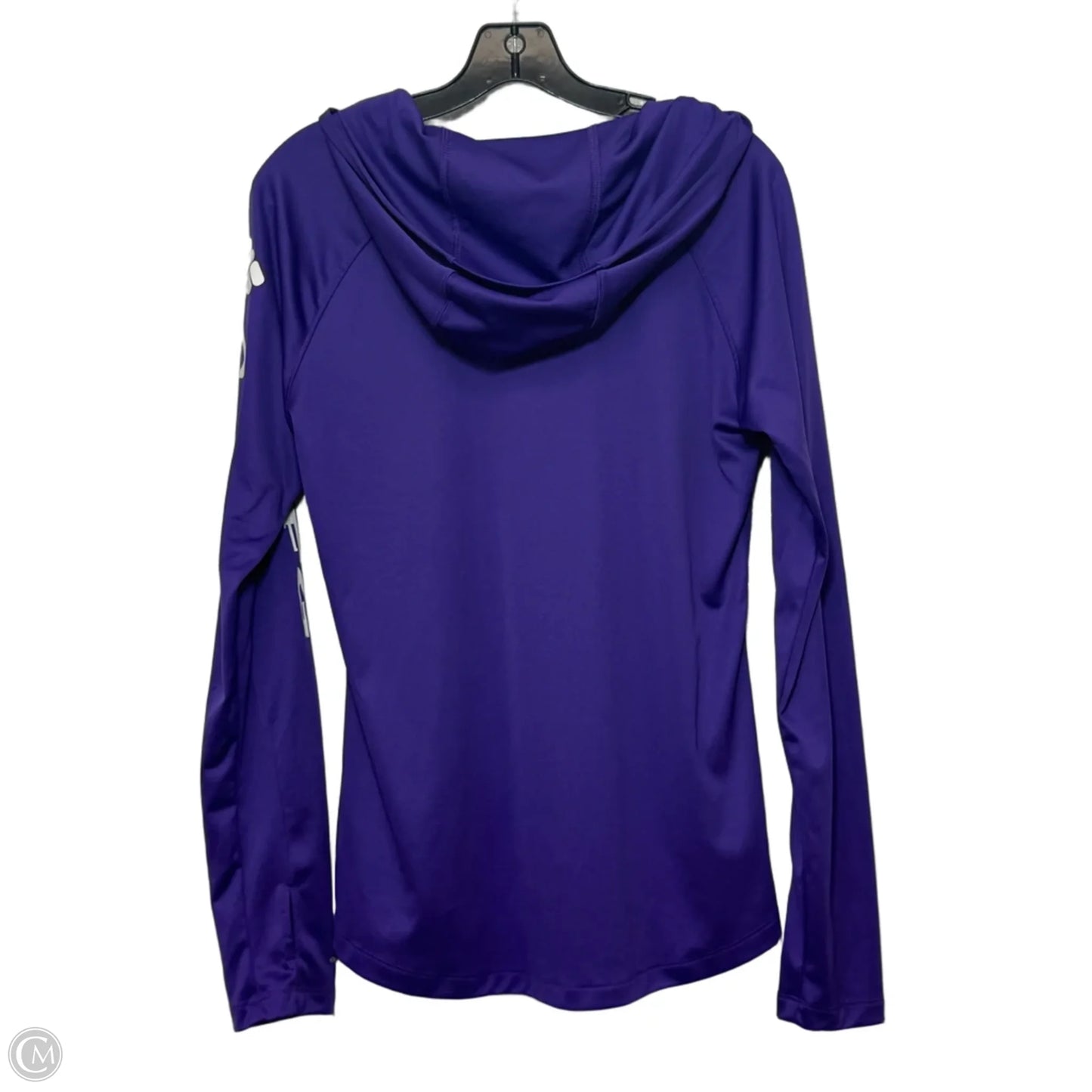 Athletic Top Long Sleeve Hoodie By Columbia In Purple, Size: M