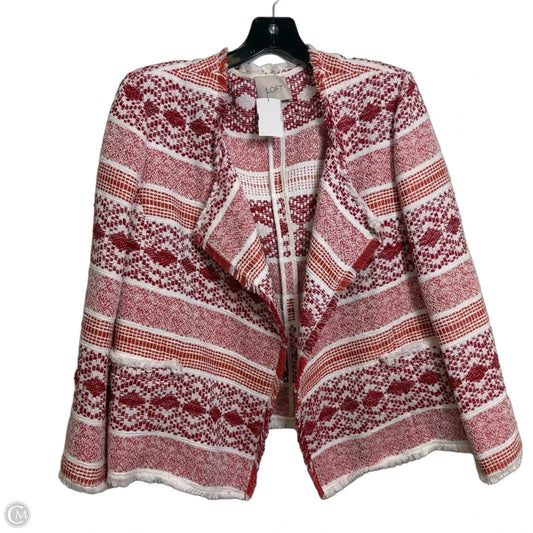 Blazer By Loft In Red, Size: 14