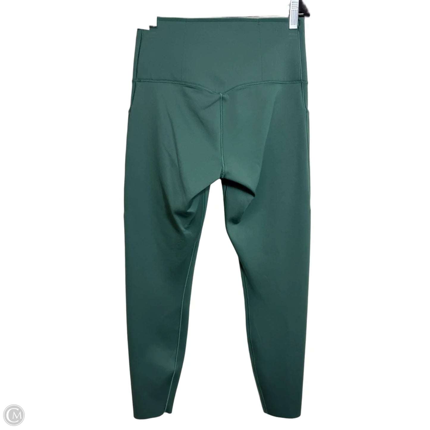 Athletic Leggings By Nike Apparel In Green, Size: M