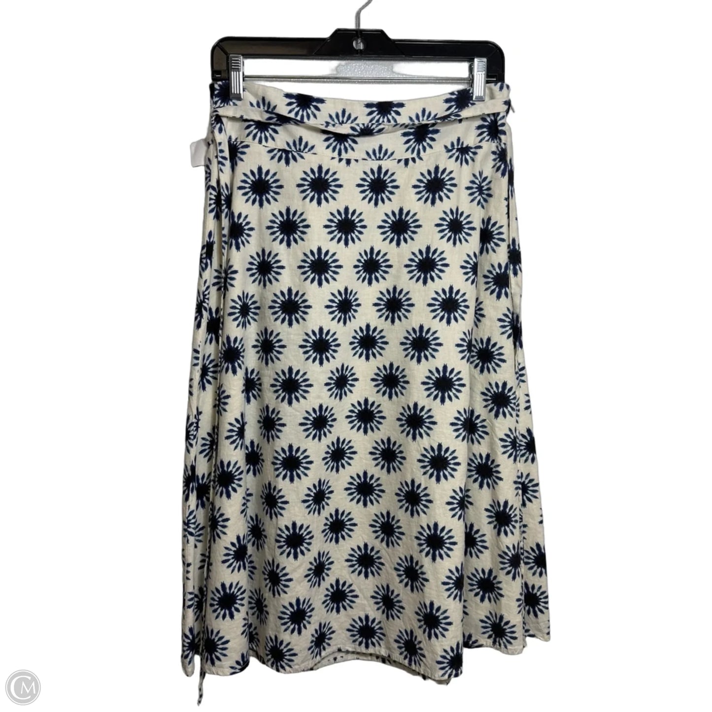 Skirt Midi By Loft In Navy, Size: 4p