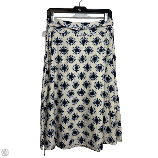 Skirt Midi By Loft In Navy, Size: 4p