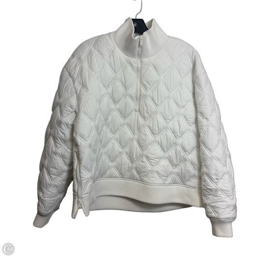Jacket Puffer & Quilted By Calia In White, Size: M