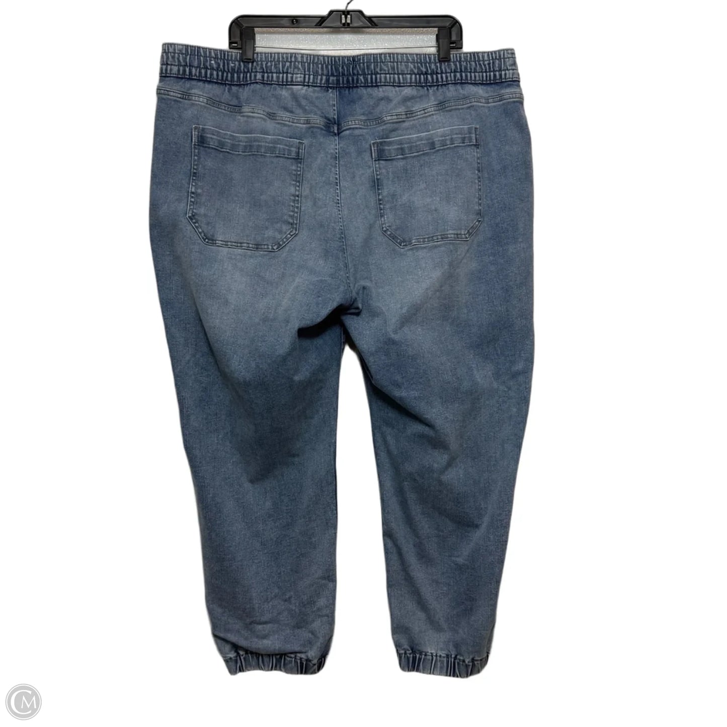 Joggers Jeans By Lane Bryant In Blue Denim, Size: 20