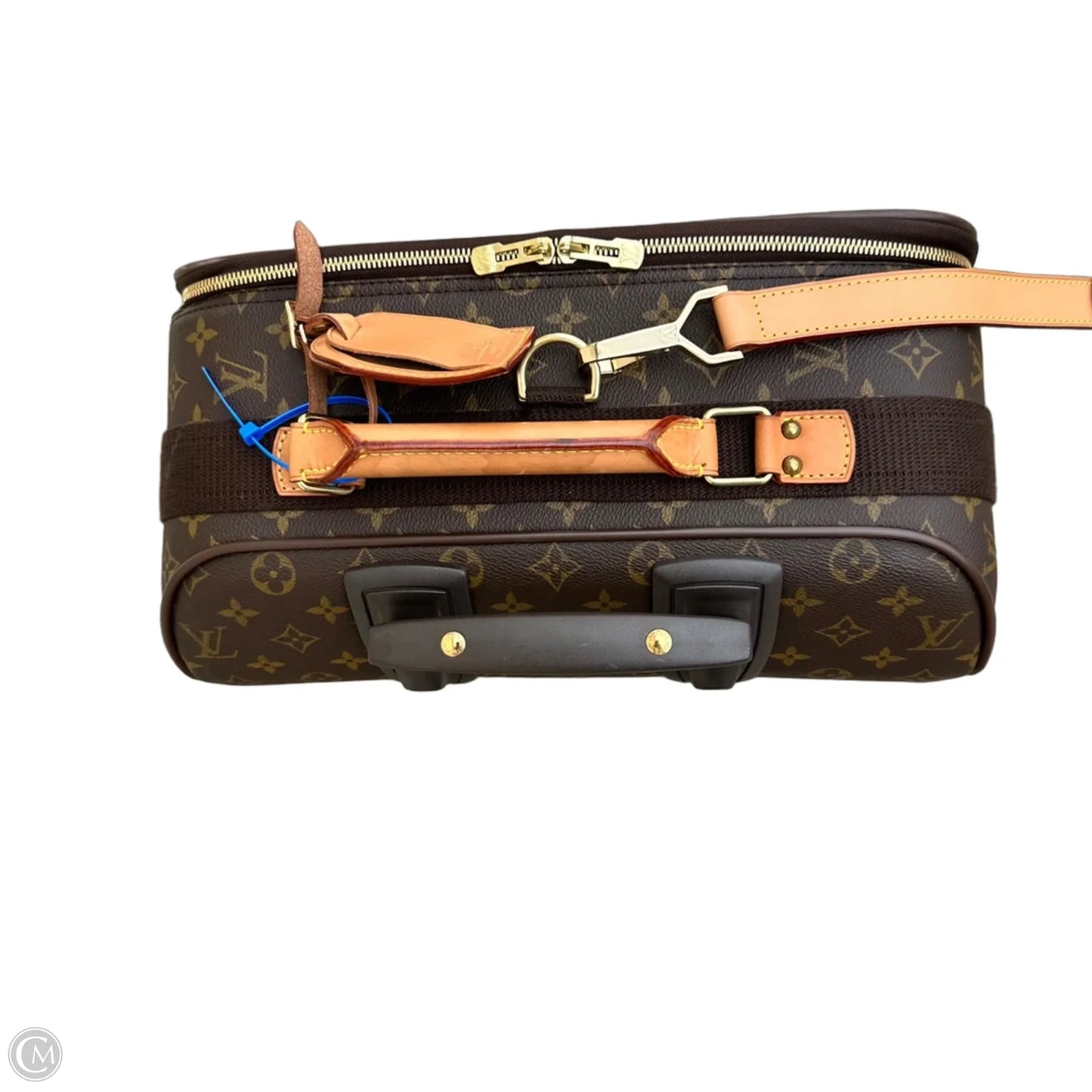 REDUCED/Final Sale: Monogram Luggage rolling suitcase Luxury Designer By Louis Vuitton, Size: Medium IN STORE PICK UP