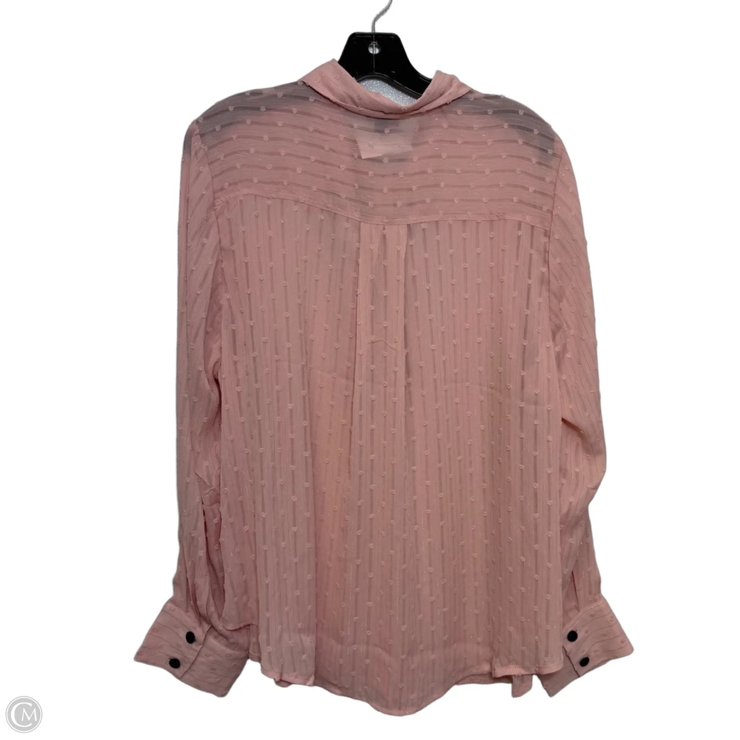 Top Long Sleeve By Torrid In Pink, Size: 1x