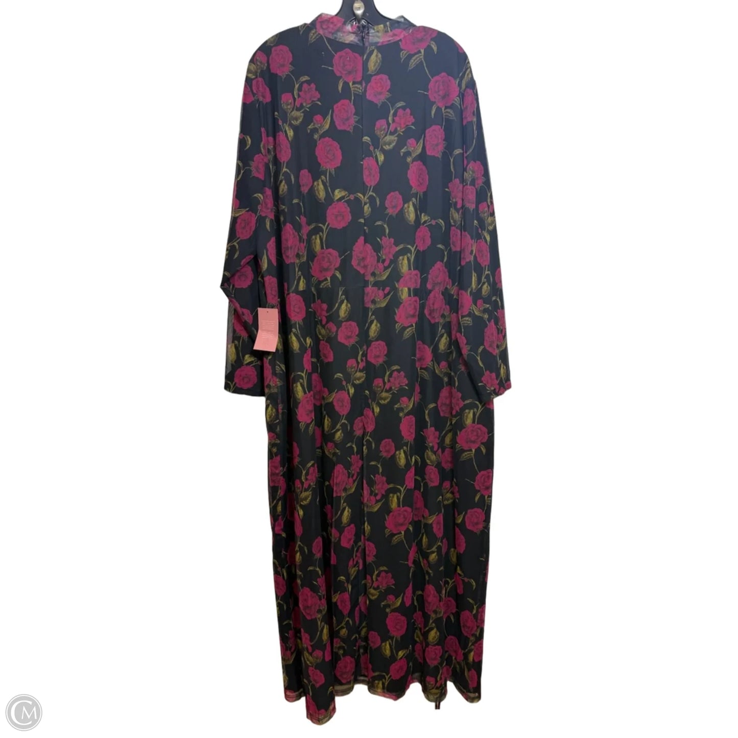 Dress Party Long By Clothes Mentor In Floral Print, Size: 4x