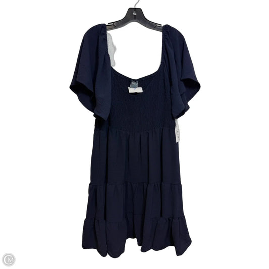 Dress Casual Short By Arula In Navy, Size: 2x