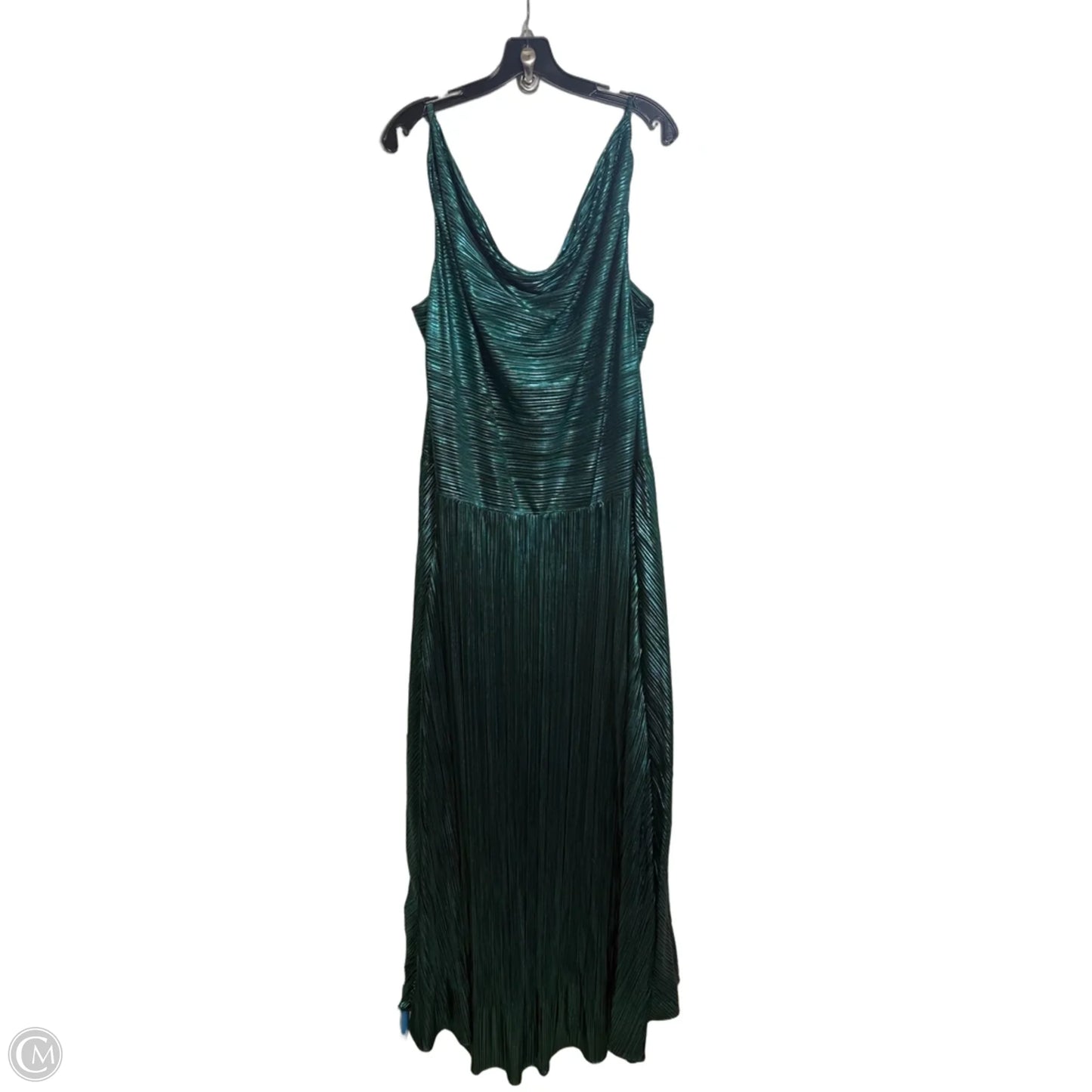 Dress Casual Maxi By City Chic In Teal, Size: L