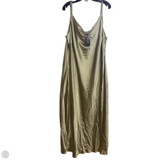 Dress Party Long By City Chic In Green, Size: Xl