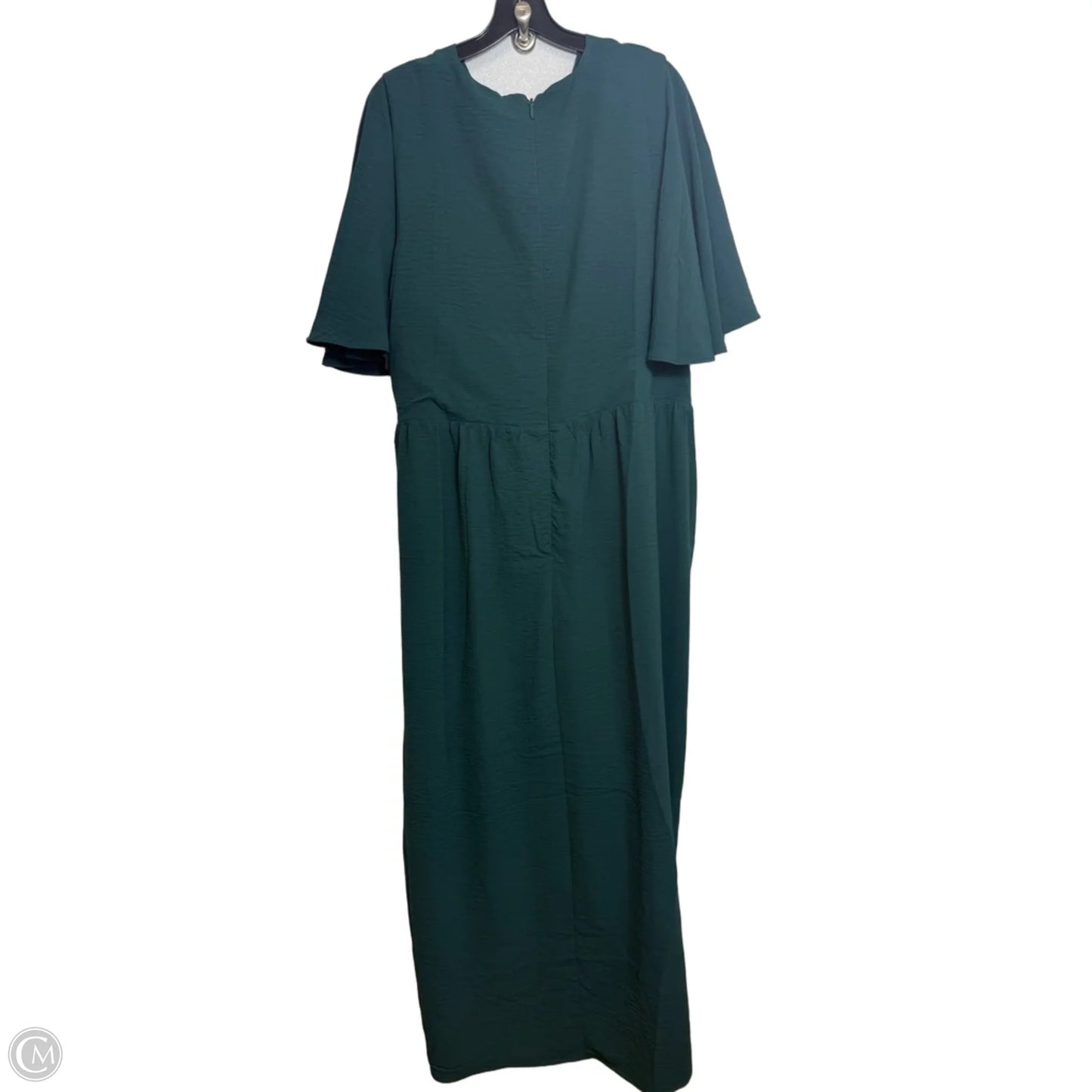 Dress Party Long By City Chic In Green, Size: Xl