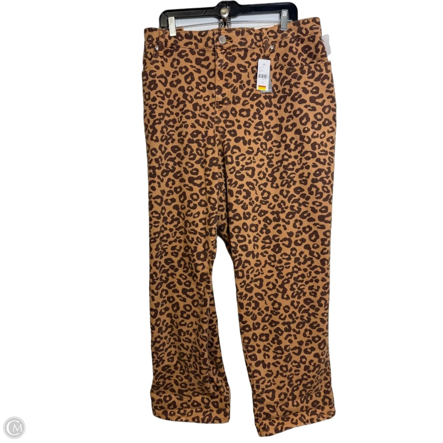 Jeans Boyfriend By Lane Bryant In Animal Print, Size: 22