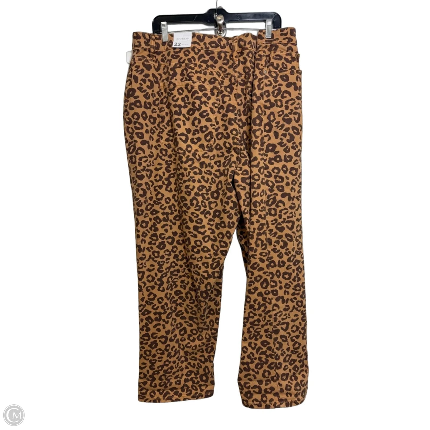 Jeans Boyfriend By Lane Bryant In Animal Print, Size: 22