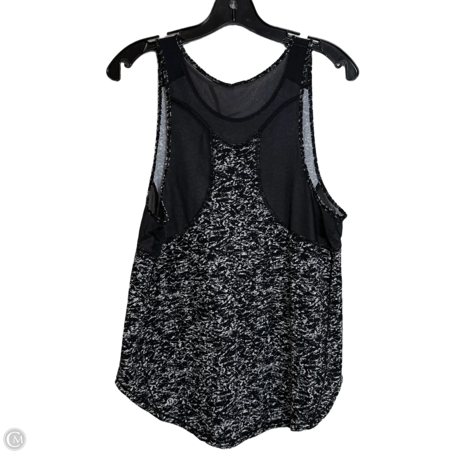 Athletic Tank Top By Lululemon In Black, Size: M