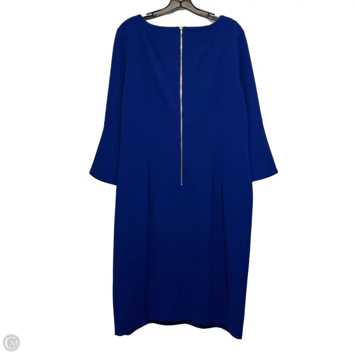 Dress Party Short By Calvin Klein In Blue, Size: 18
