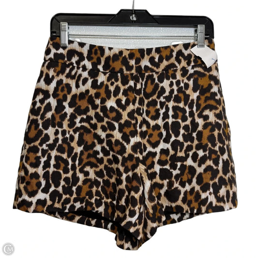 Shorts By J. Crew In Animal Print, Size: 6