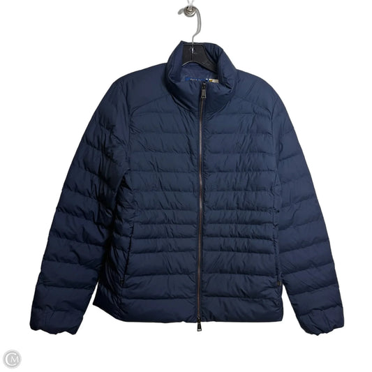 Jacket Puffer & Quilted By Polo Ralph Lauren In Navy, Size: M