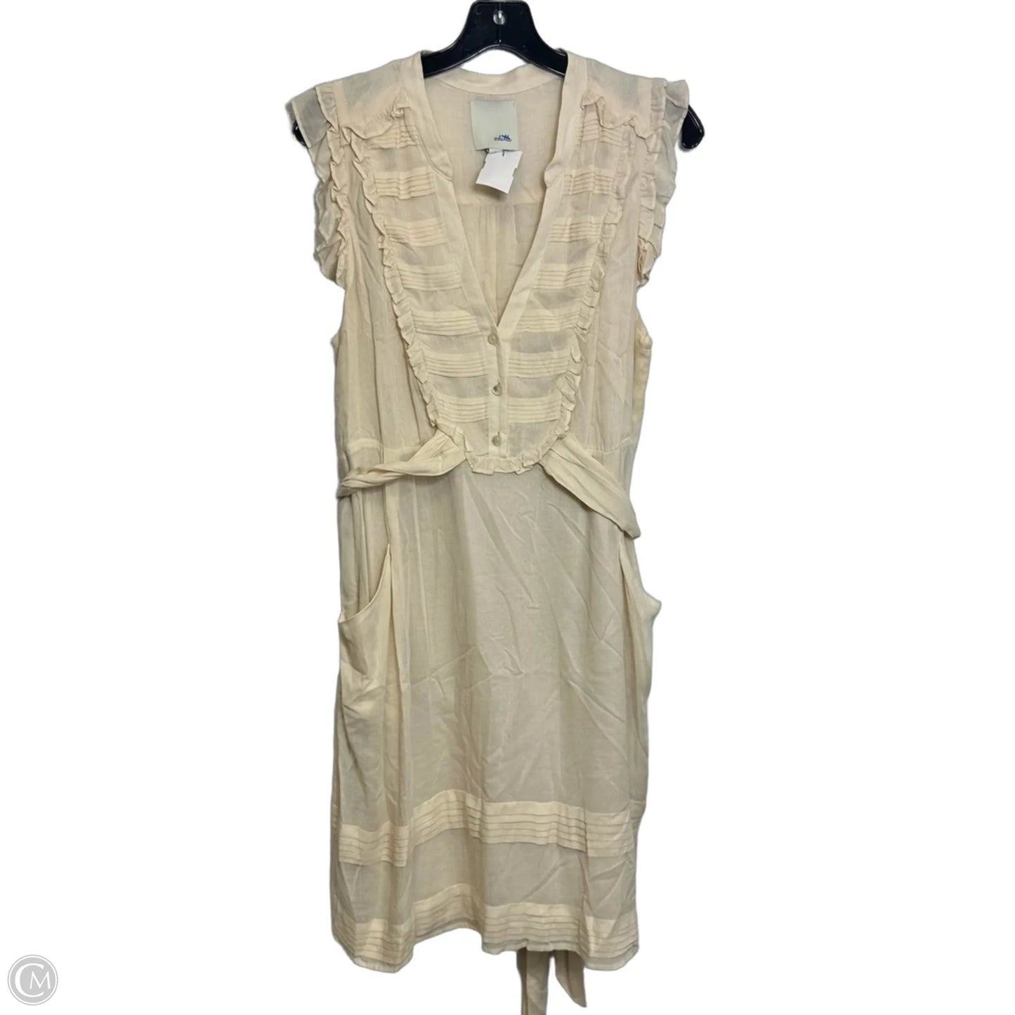 Dress Casual Short By Odille In Ivory, Size: 8