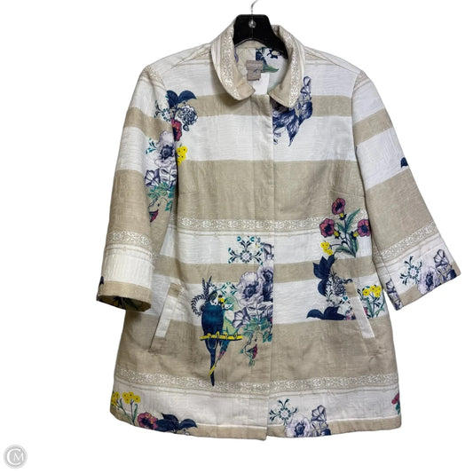 Blazer By Chicos In Multi-colored, Size: Mp