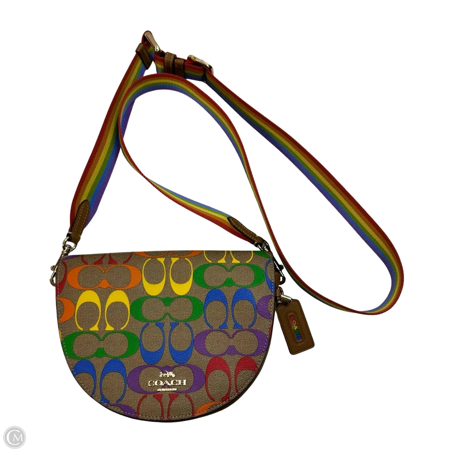 Crossbody Designer By Coach, Size: Small