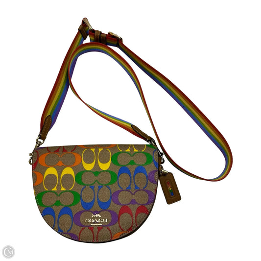 Crossbody Designer By Coach, Size: Small