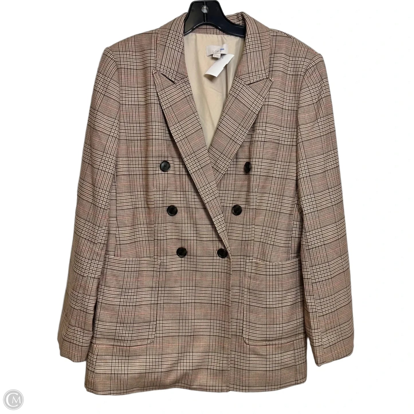Blazer By Loft In Tan, Size: 14