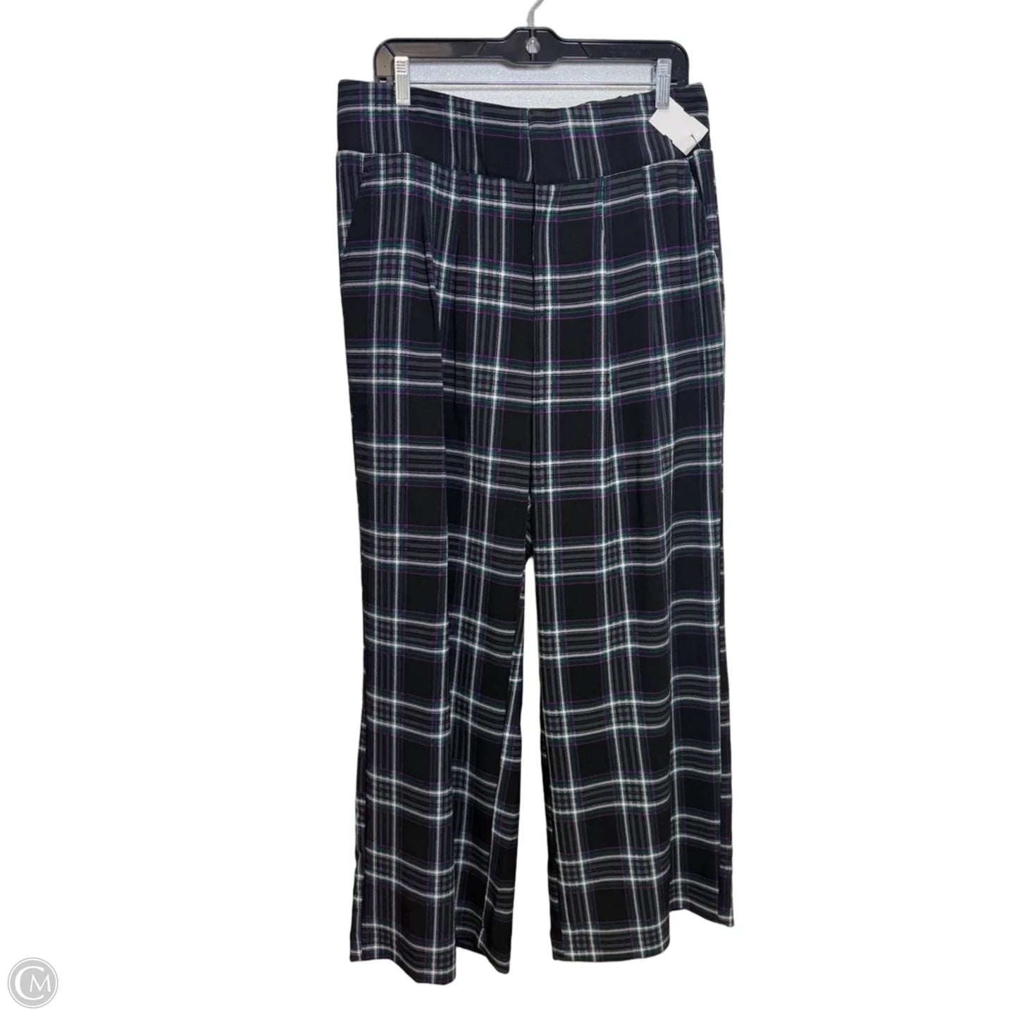Pants Wide Leg By Torrid In Plaid Pattern, Size: 12