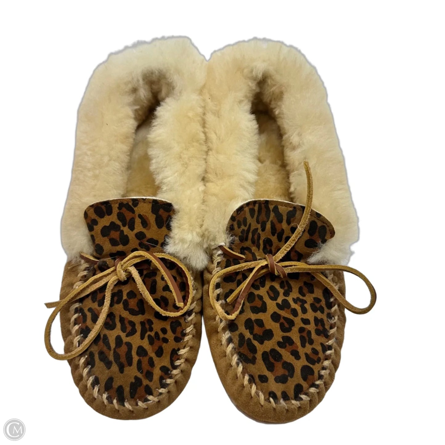Slippers By Minnetonka In Animal Print, Size: 10