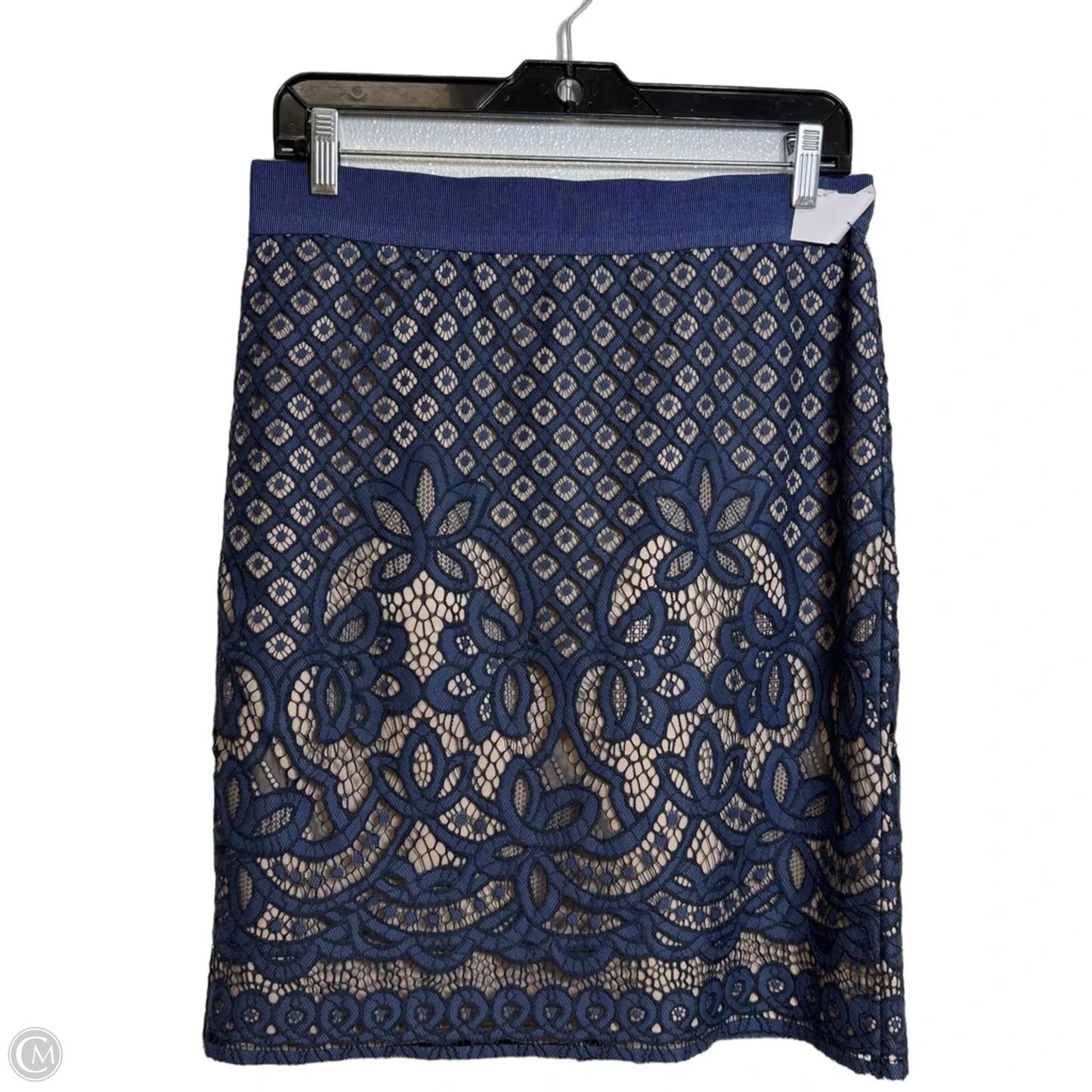 Skirt Mini & Short By Ann Taylor In Navy, Size: 8