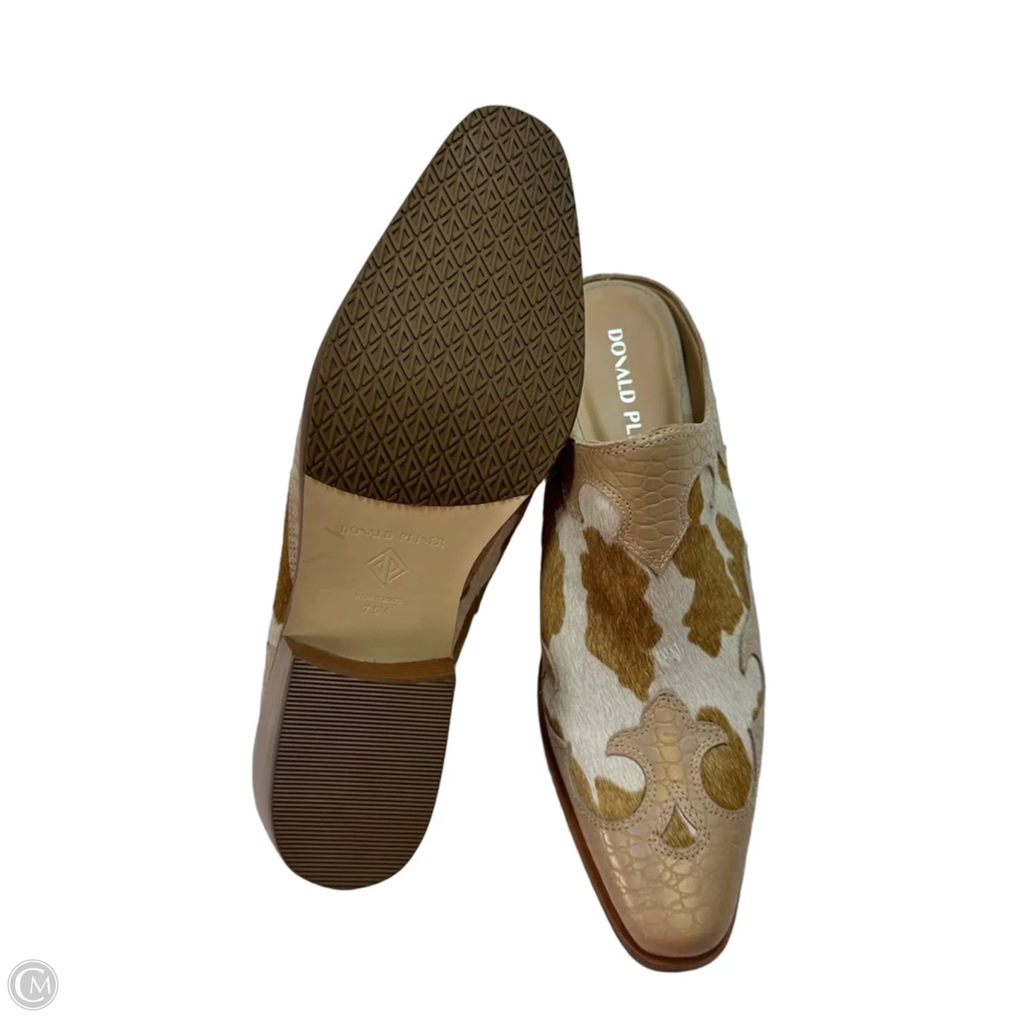 Shoes Heels Block By Donald Pliner In Tan, Size: 7.5