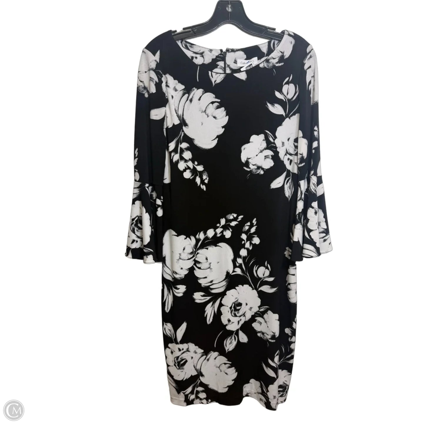 Dress Party Short By Calvin Klein In Black, Size: 8