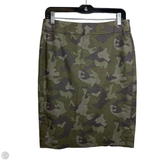 Skirt Mini & Short By Banana Republic In Camouflage Print, Size: 2
