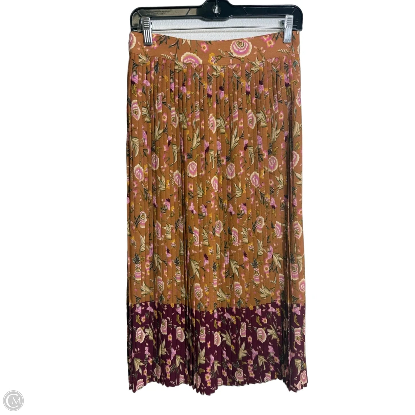 Skirt Maxi By Loft In Floral Print, Size: 0
