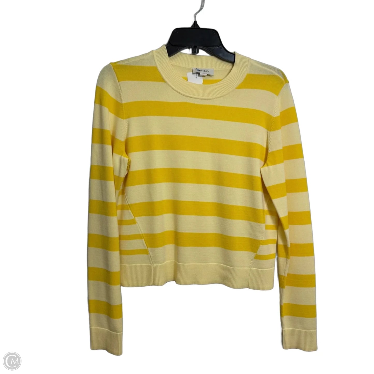 Top Long Sleeve By On 34th In Yellow, Size: S