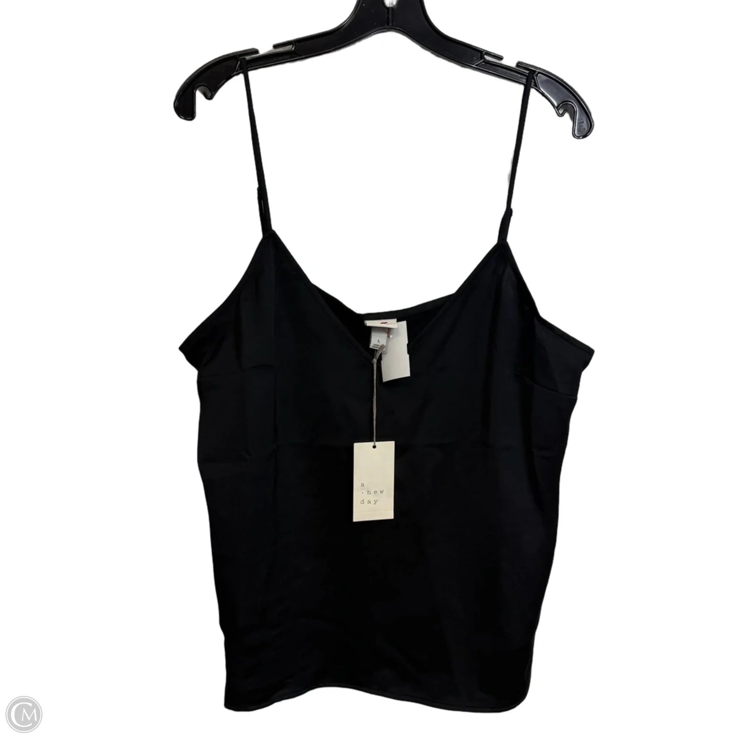 Tank Top By A New Day In Black, Size: L