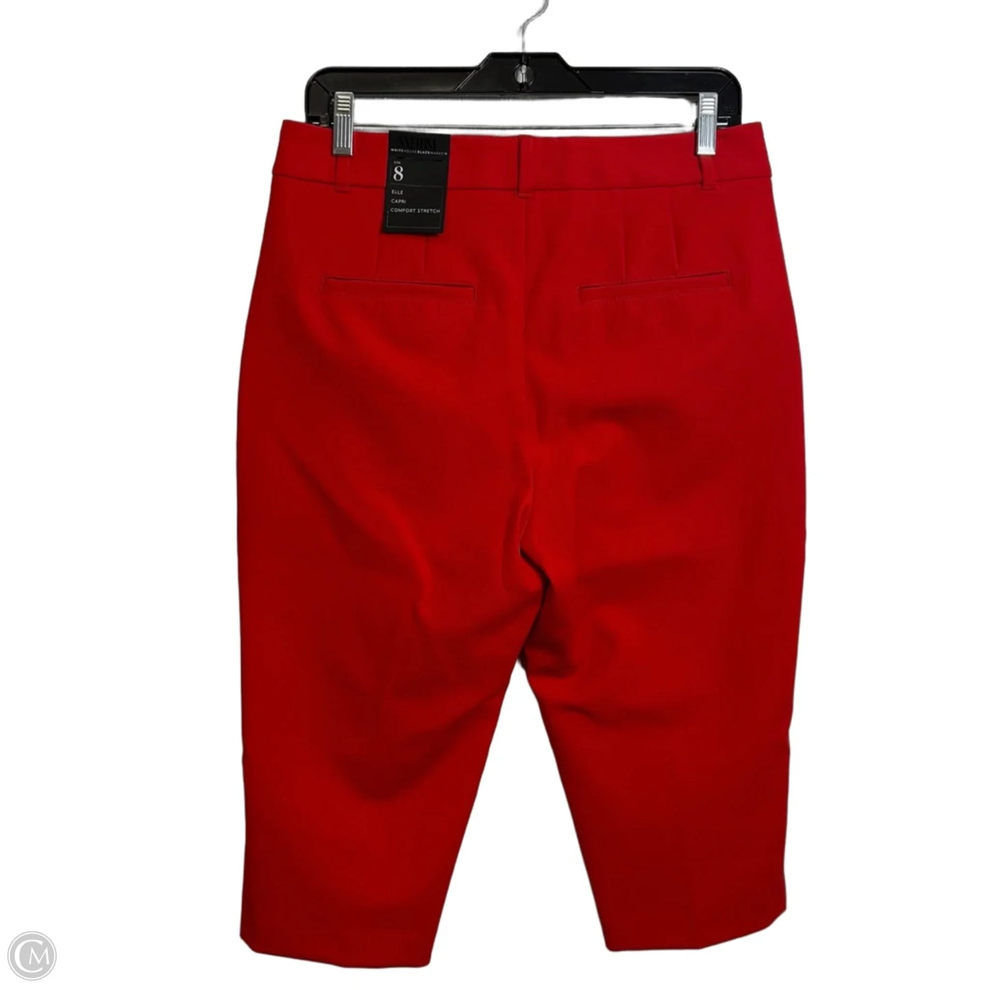 Capris By White House Black Market In Red, Size: 8