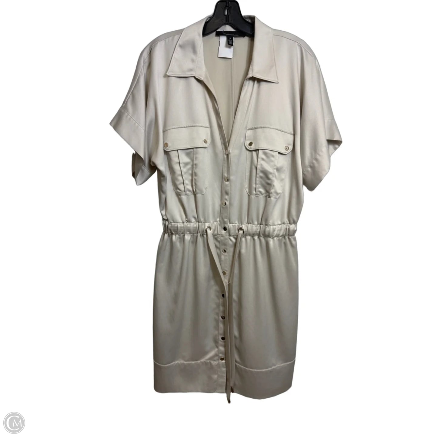 Dress Party Short By White House Black Market In Beige, Size: M