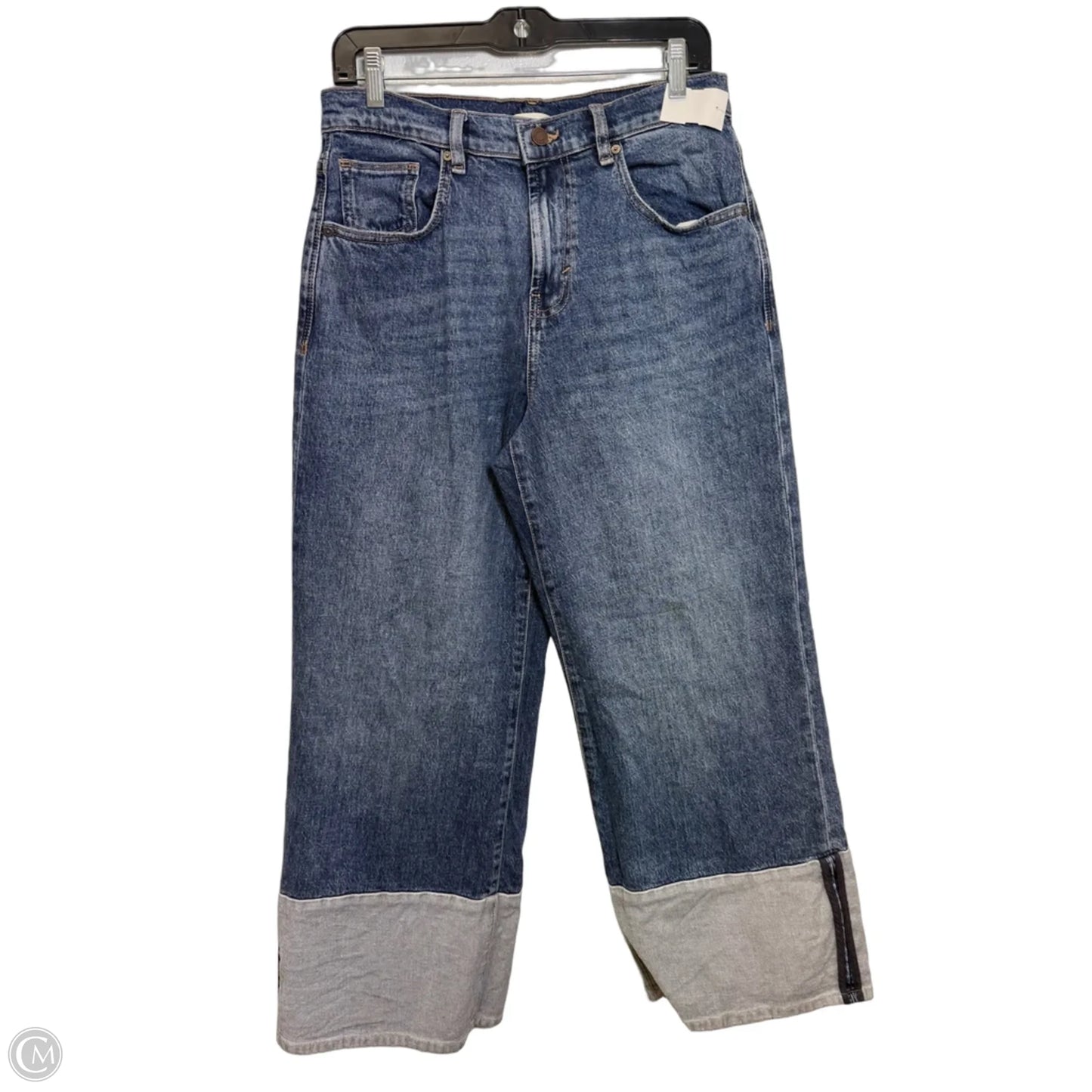 Jeans Wide Leg By Habitual In Blue Denim, Size: 8