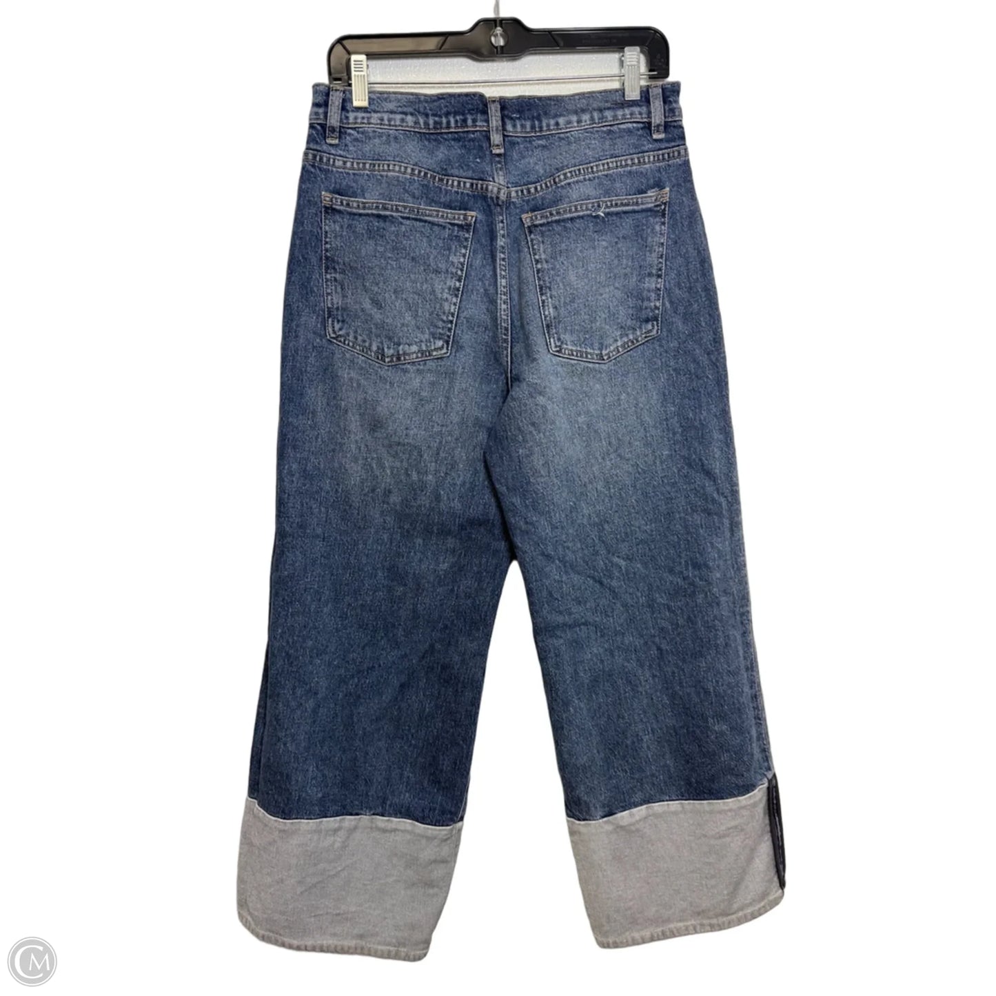 Jeans Wide Leg By Habitual In Blue Denim, Size: 8