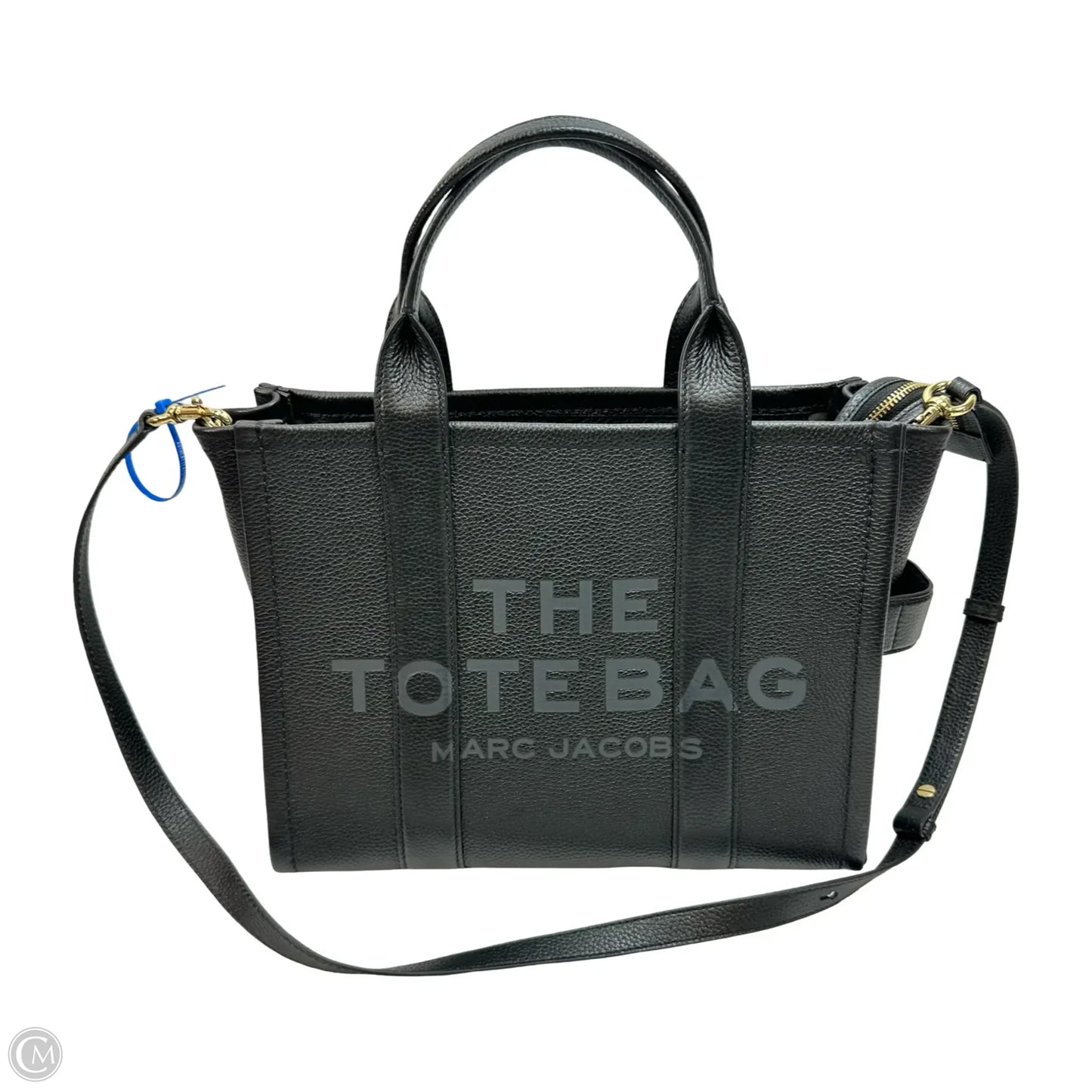 Leather Tote Luxury Designer By Marc Jacobs, Size: Medium